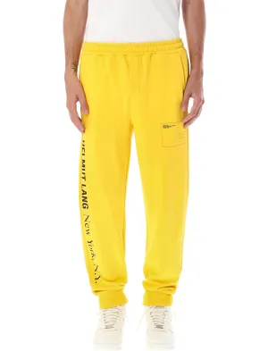 Helmut Lang New York Logo Printed Joggers