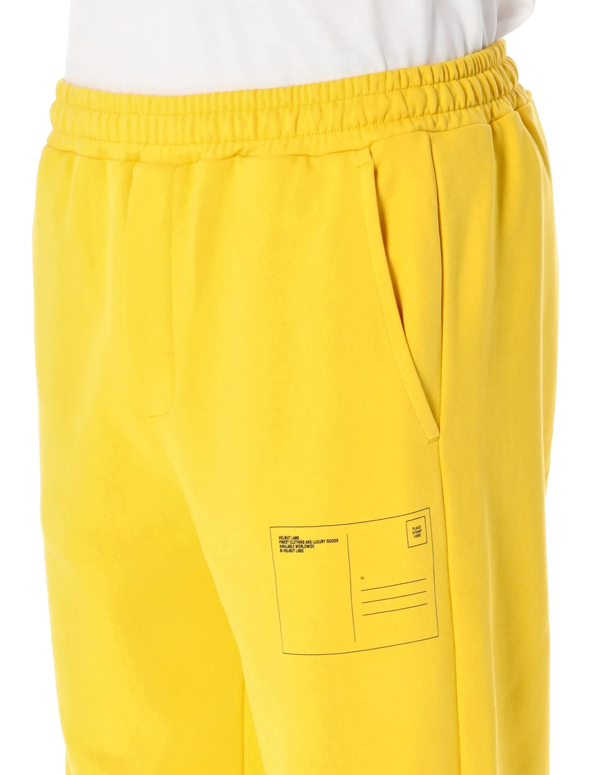 Helmut Lang New York Logo Printed Joggers