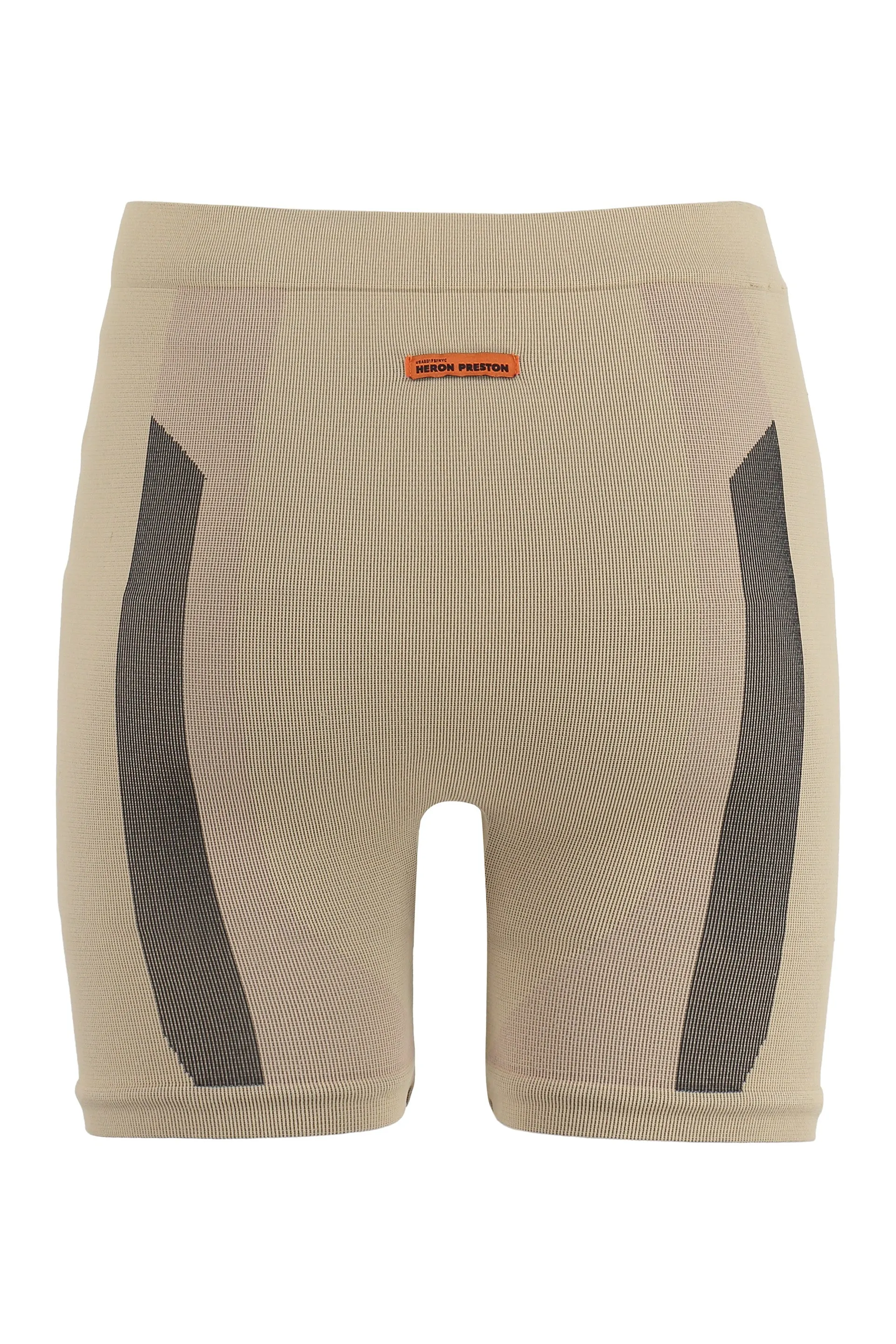 Heron Preston 3D Logo Patch Ribbing Shorts