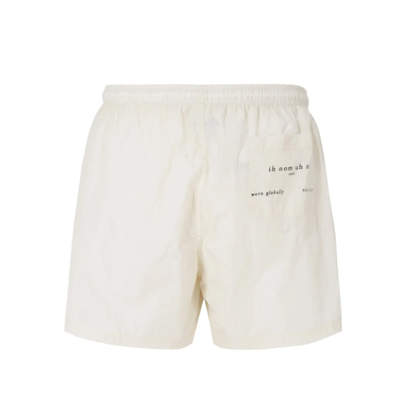 Ih Nom Uh Nit Logo Printed Drawstring Swim Shorts