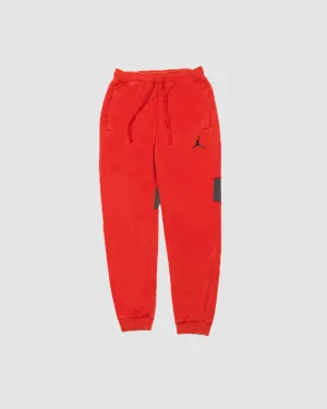 JORDAN DRI FIT AIR FLEECE PANTS GYM RED