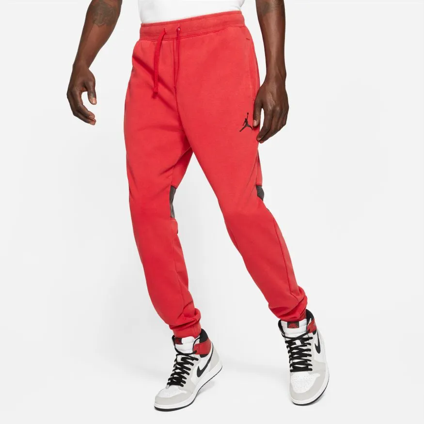 JORDAN DRI FIT AIR FLEECE PANTS GYM RED