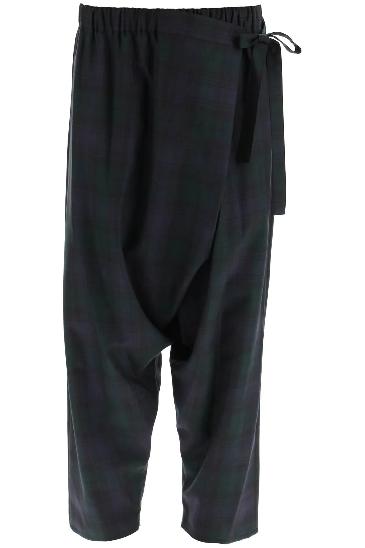 Junya Watanabe Side Tie Fastened Cropped Pants