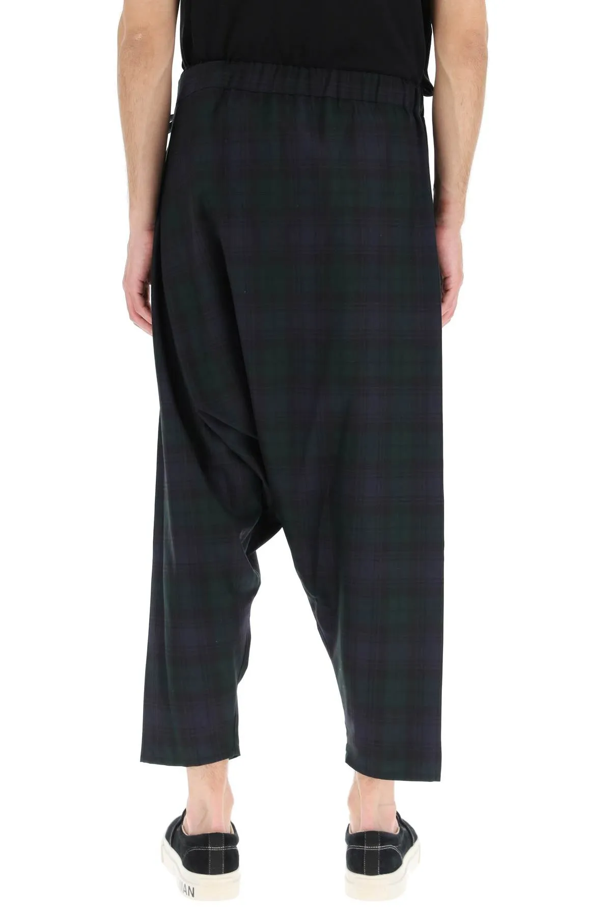 Junya Watanabe Side Tie Fastened Cropped Pants