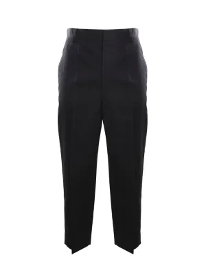 Just Cavalli Logo Patch Cropped Trousers
