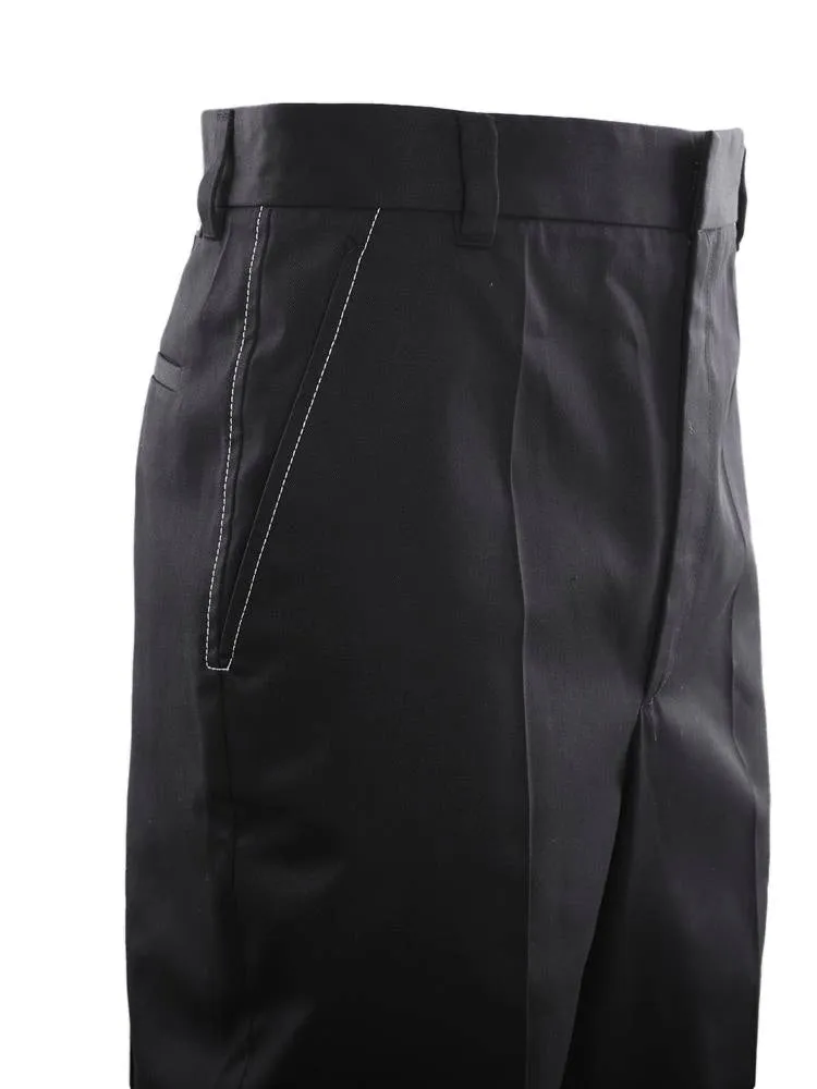 Just Cavalli Logo Patch Cropped Trousers