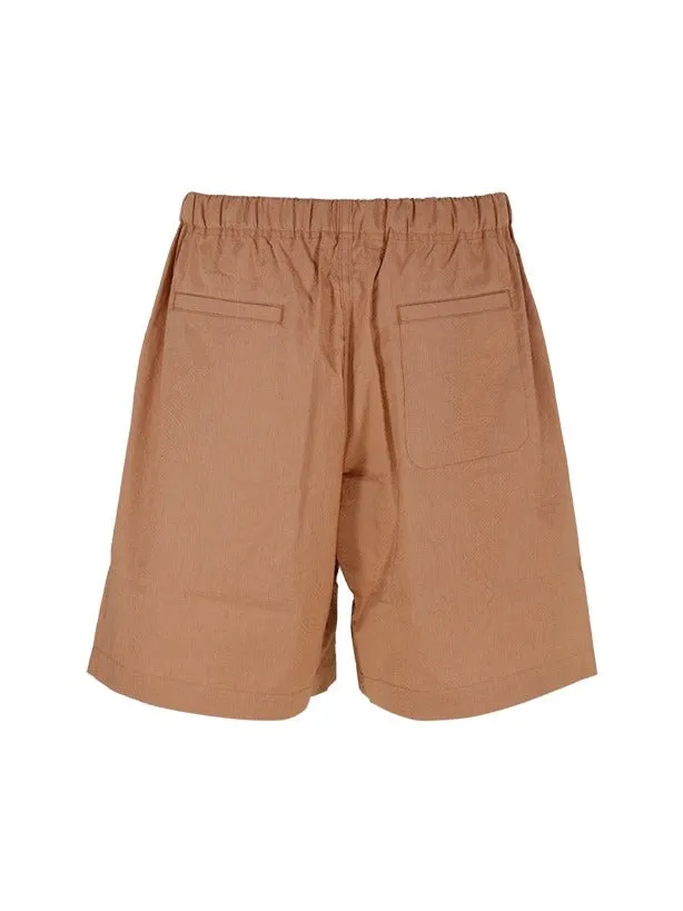 Kenzo Logo Print Belted Shorts