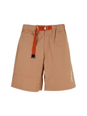 Kenzo Logo Print Belted Shorts