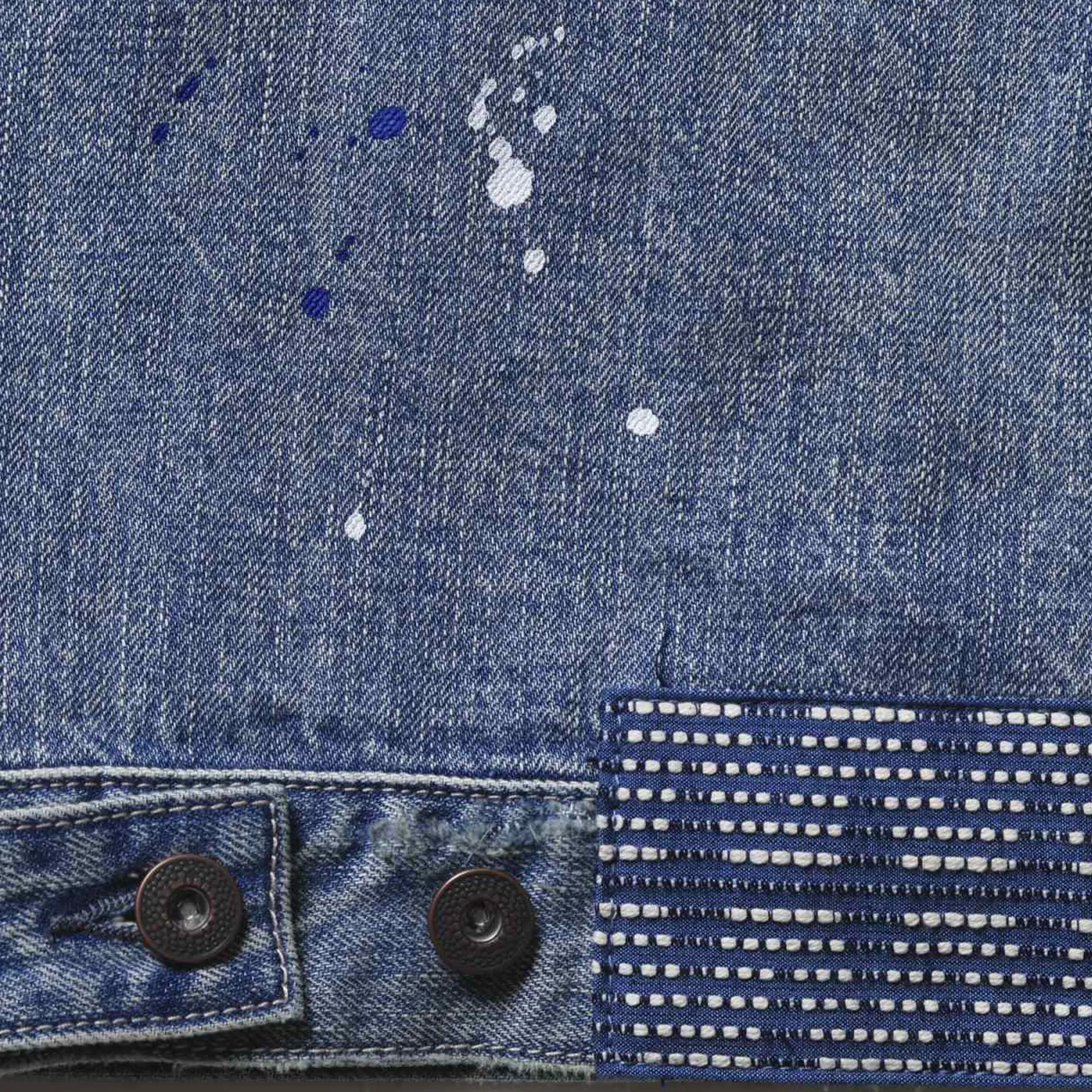 Liberaiders Tribal Denim Jacket Hard Wash