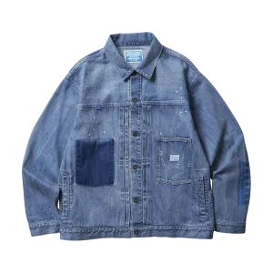 Liberaiders Tribal Denim Jacket Hard Wash