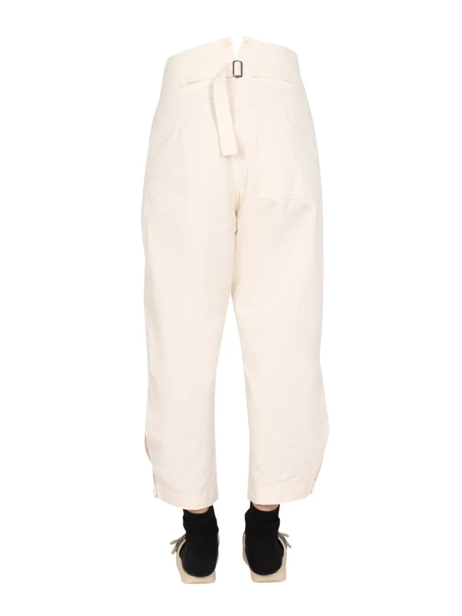 Margaret Howell Buttoned Cropped Pants