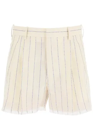 Marni Pinstriped Fresco Shorts