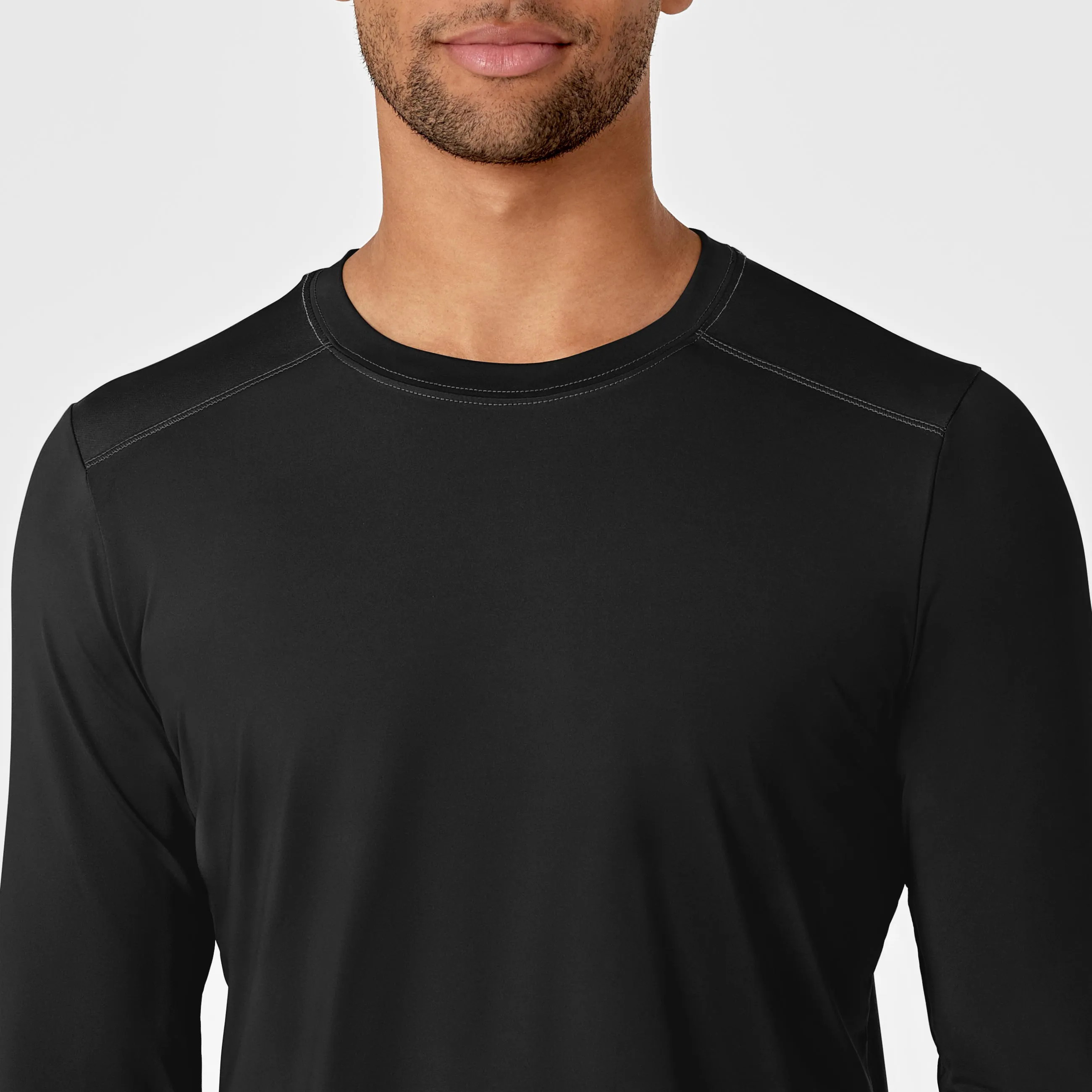 Men's Performance Long Sleeve Tee - Black