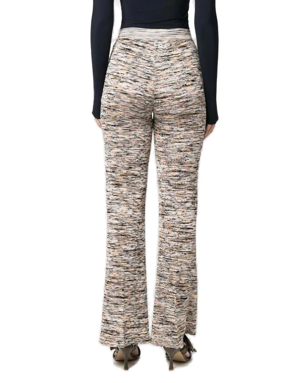 Missoni Intarsia-Knit Flared Pants