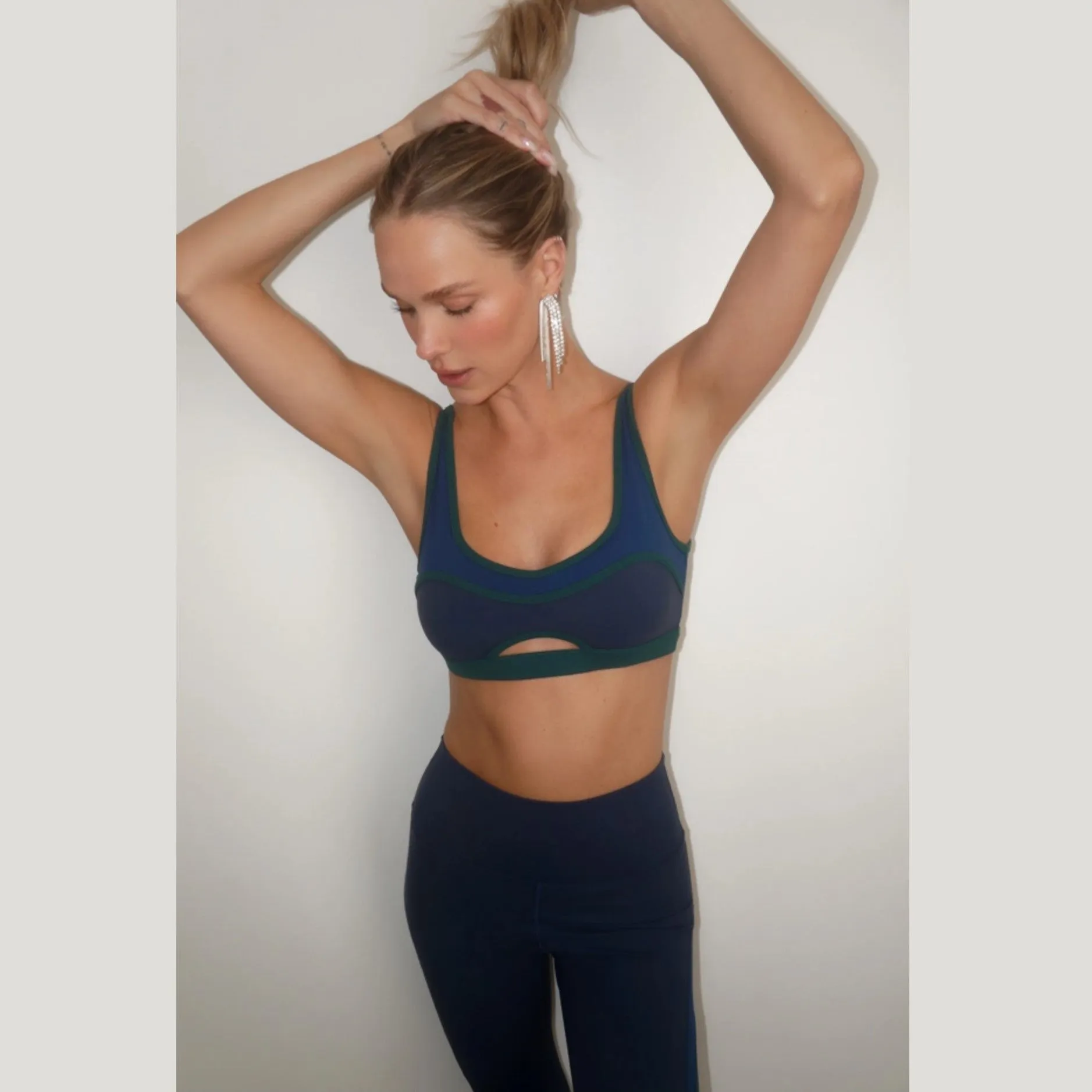 Moxie Top - Wintergreen Colorblock