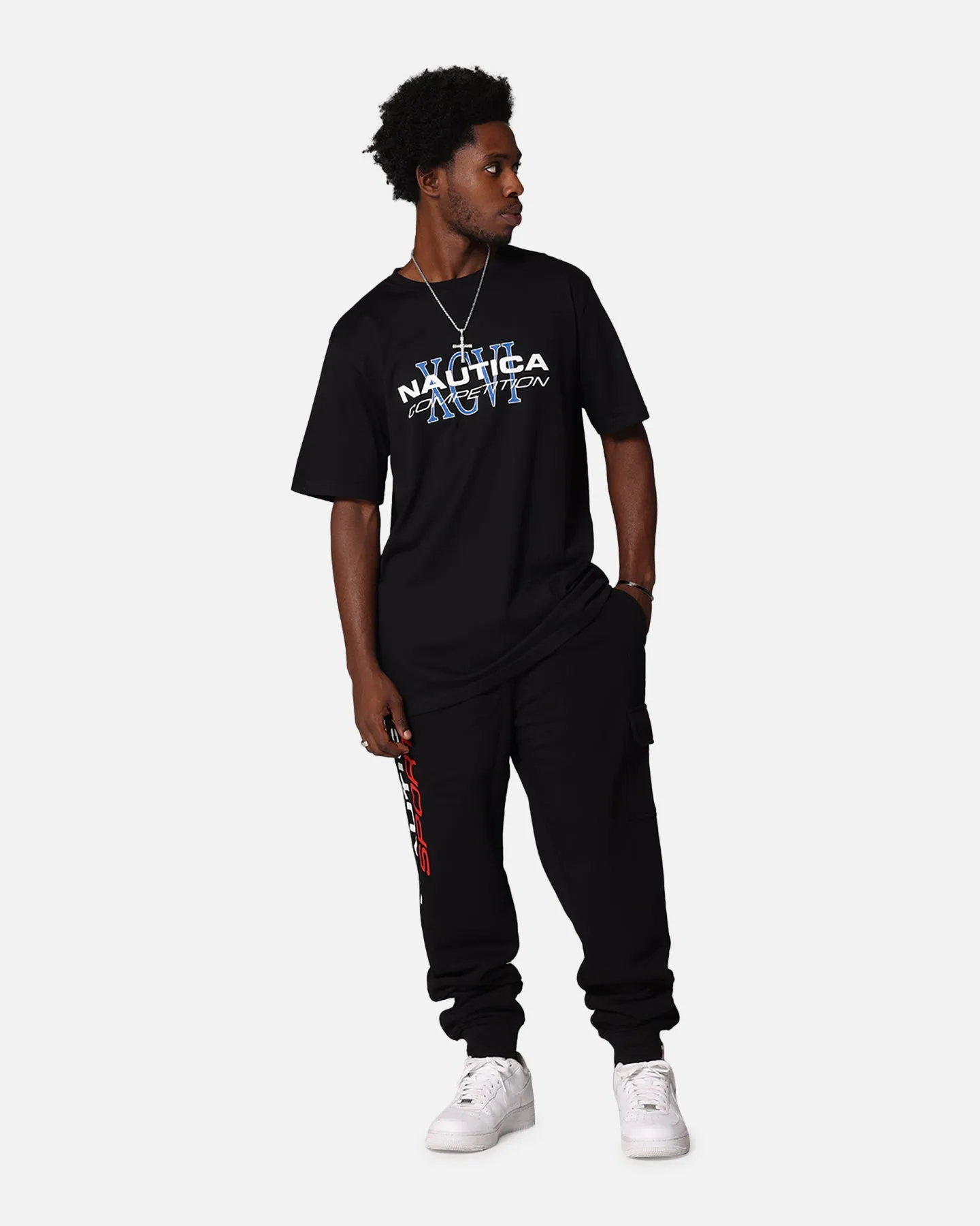 Nautica Bisbee Jog Track Pants Black