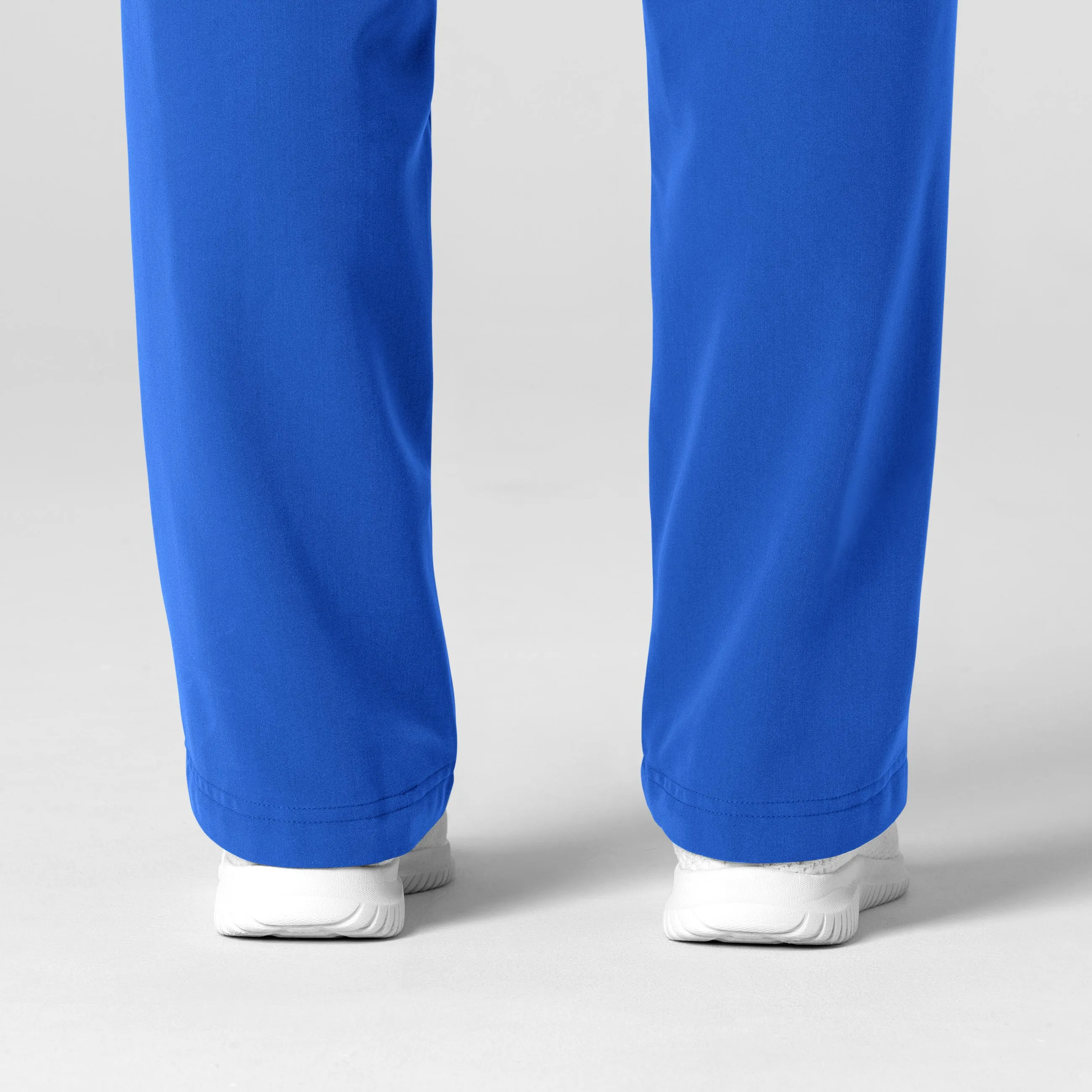 Nova Women's Stovepipe High-Low Hem Scrub Pant - Royal