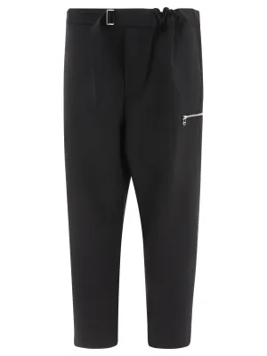 OAMC Regs Zip-Detailed Cropped Pants