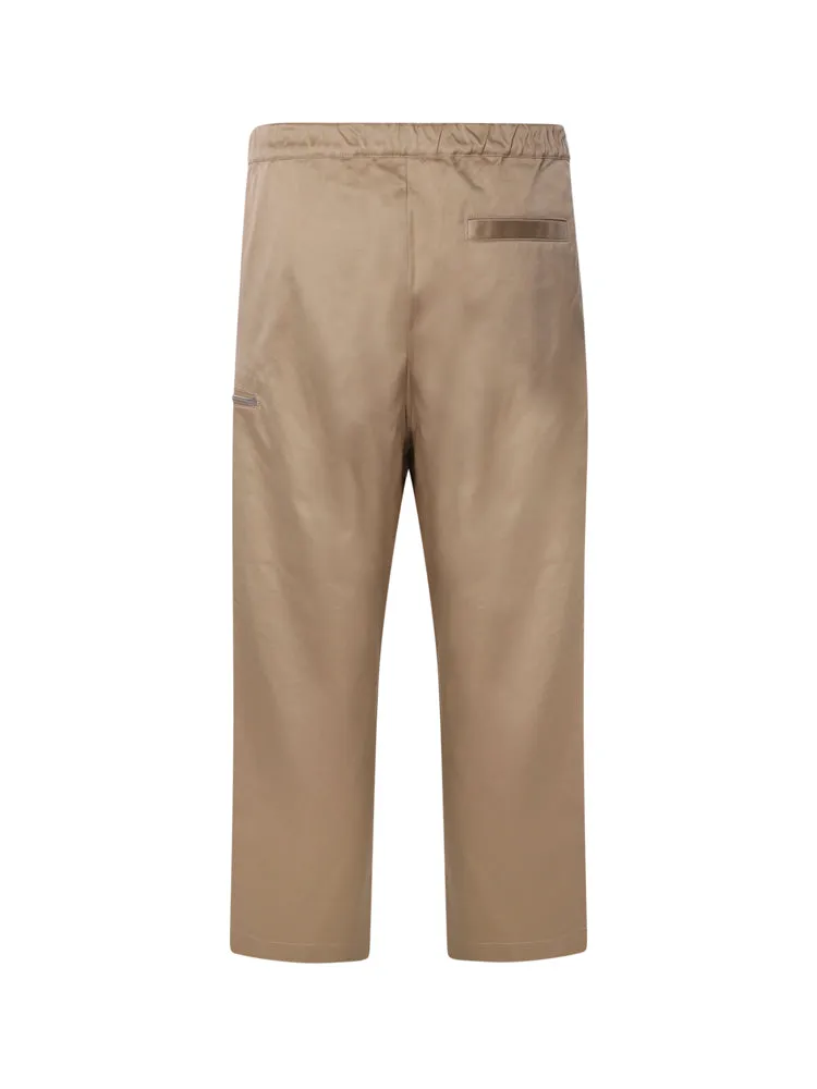 OAMC Straight Leg Mid-Rise Cropped Pants