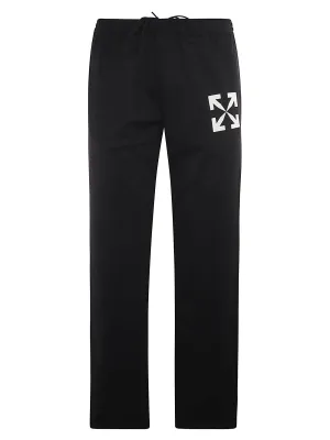 Off-White Arrow Printed Straight Leg Track Pants