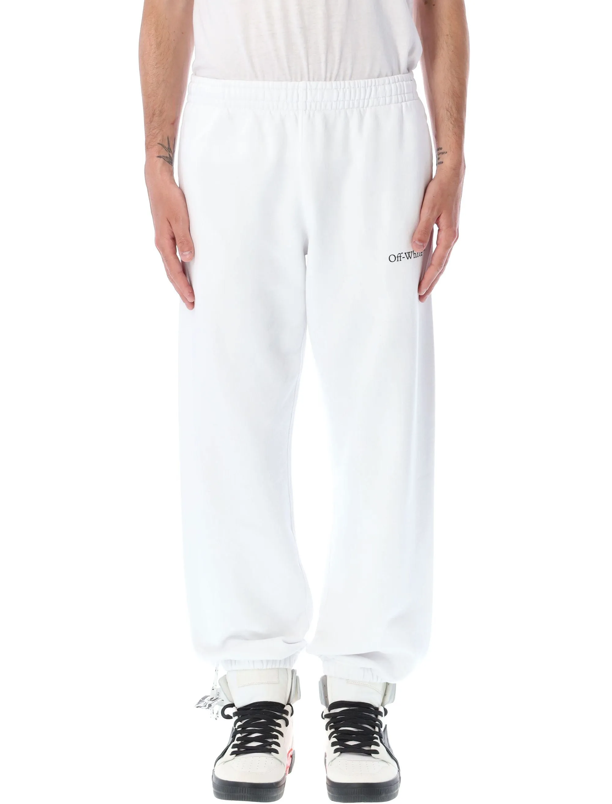 Off-White Caravaggio Arrows Logo Printed Track Pants