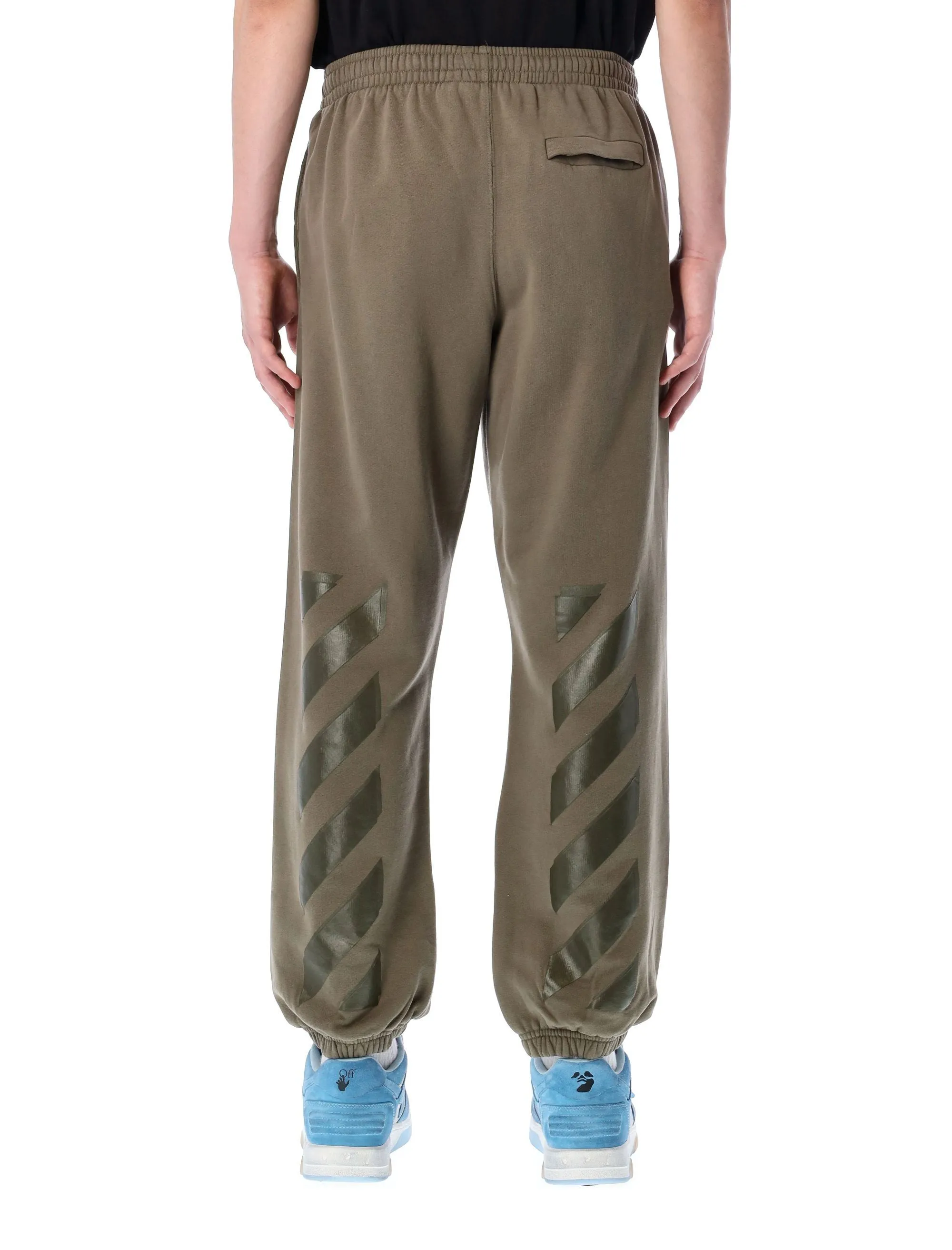 Off-White Diagonal Printed Jogging Pants