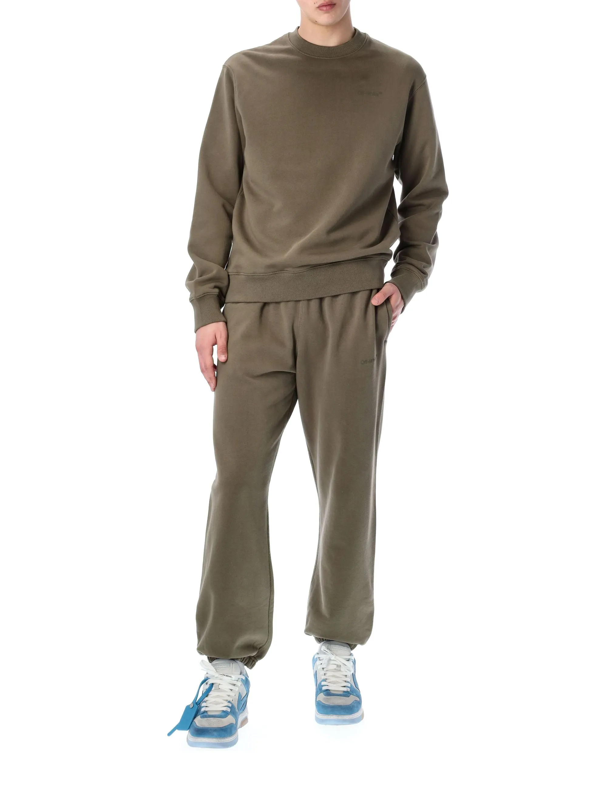Off-White Diagonal Printed Jogging Pants