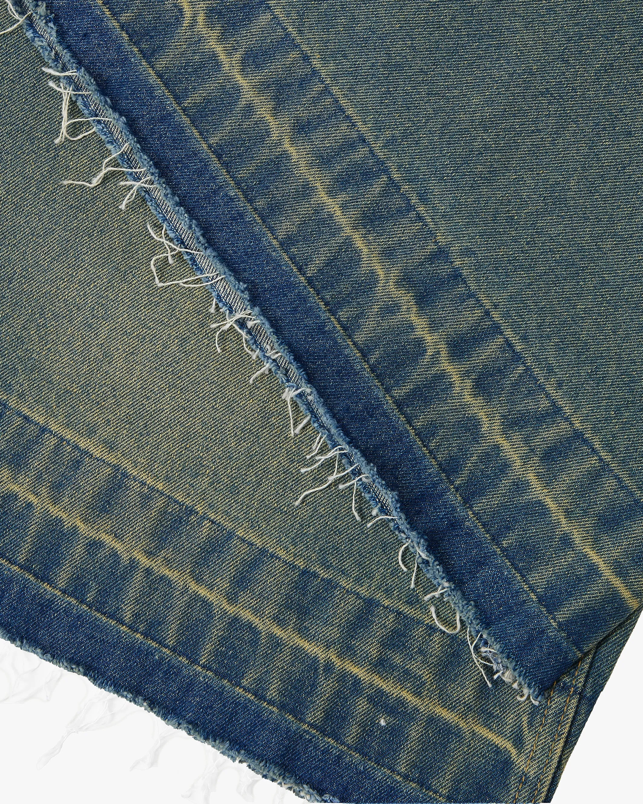 Old Baggy Denim Shorts Indigo