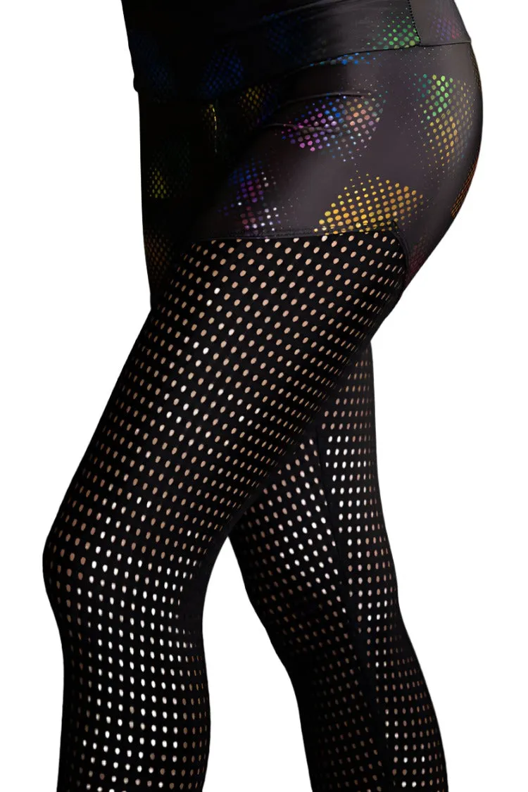 Onzie Hot Yoga Half Half Capri 288