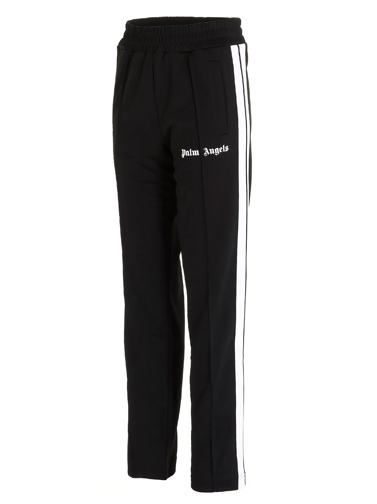 Palm Angels Logo Printed Side Striped Track Pants