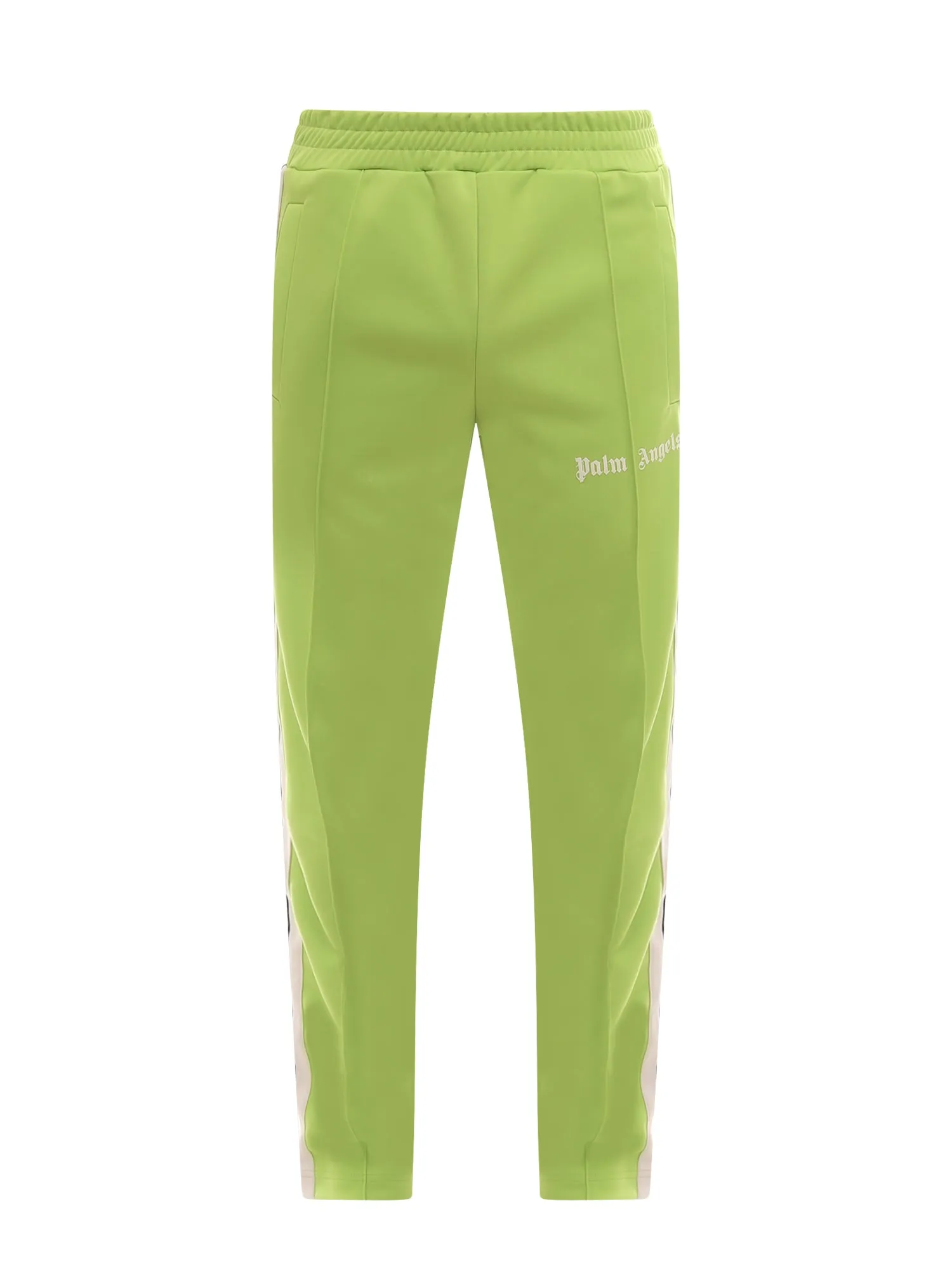 Palm Angels Logo Printed Side Striped Track Pants
