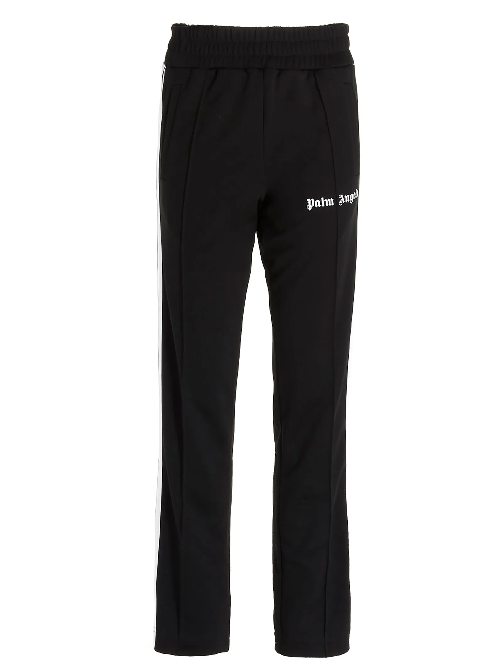 Palm Angels Logo Printed Side Striped Track Pants