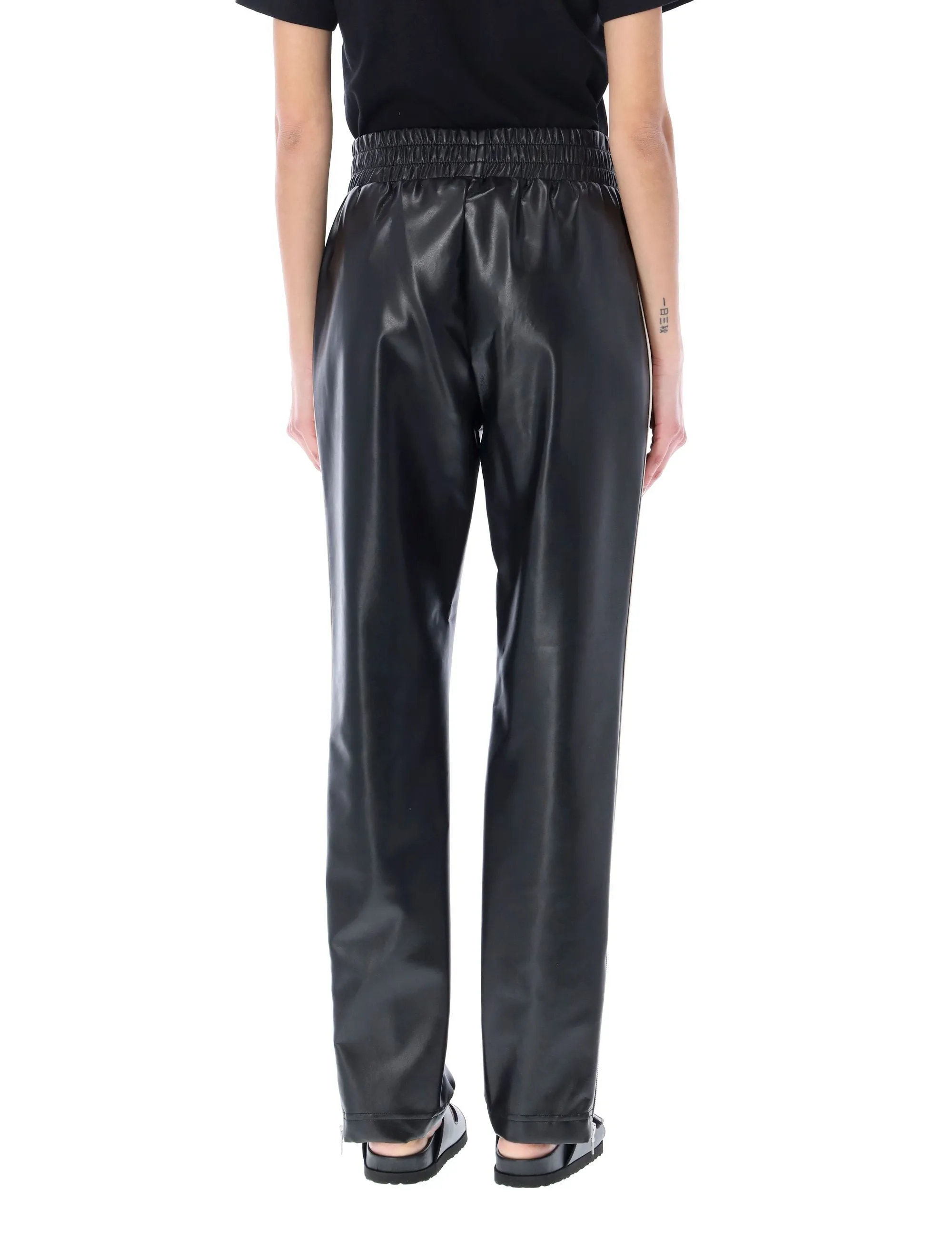 Palm Angels Logo Printed Side Striped Track Pants