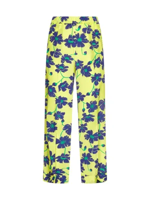 P.A.R.O.S.H. Floral Printed Cropped Trousers