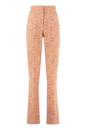 Pinko Lace Detailed Flared Pants
