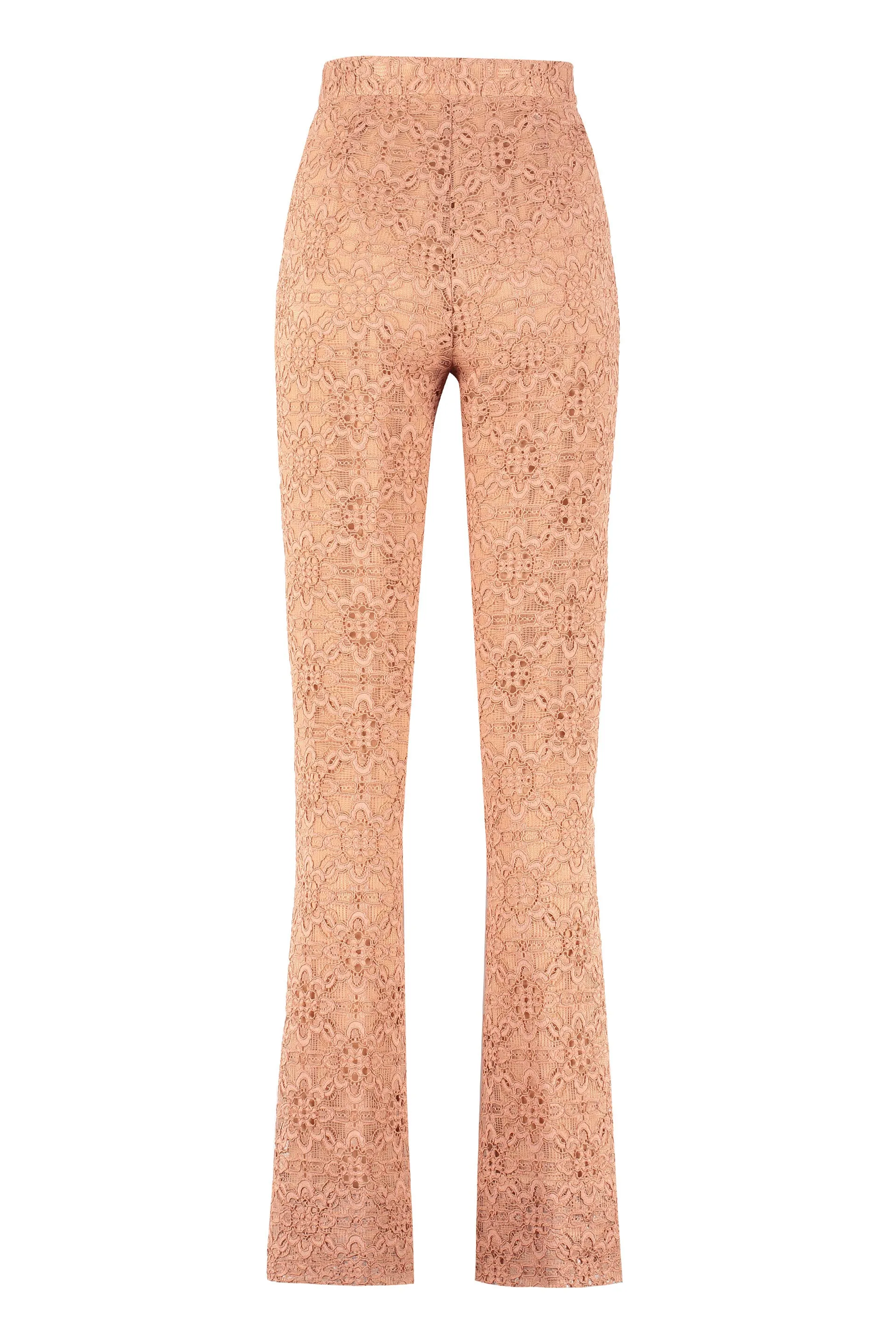 Pinko Lace Detailed Flared Pants