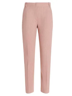 Pinko Striped Mid-Waisted Cropped Pants