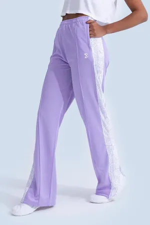 Purple Rose Clipper Pants