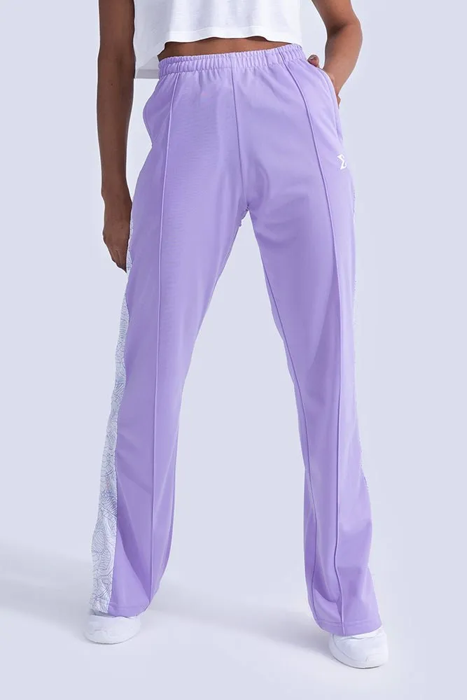 Purple Rose Clipper Pants