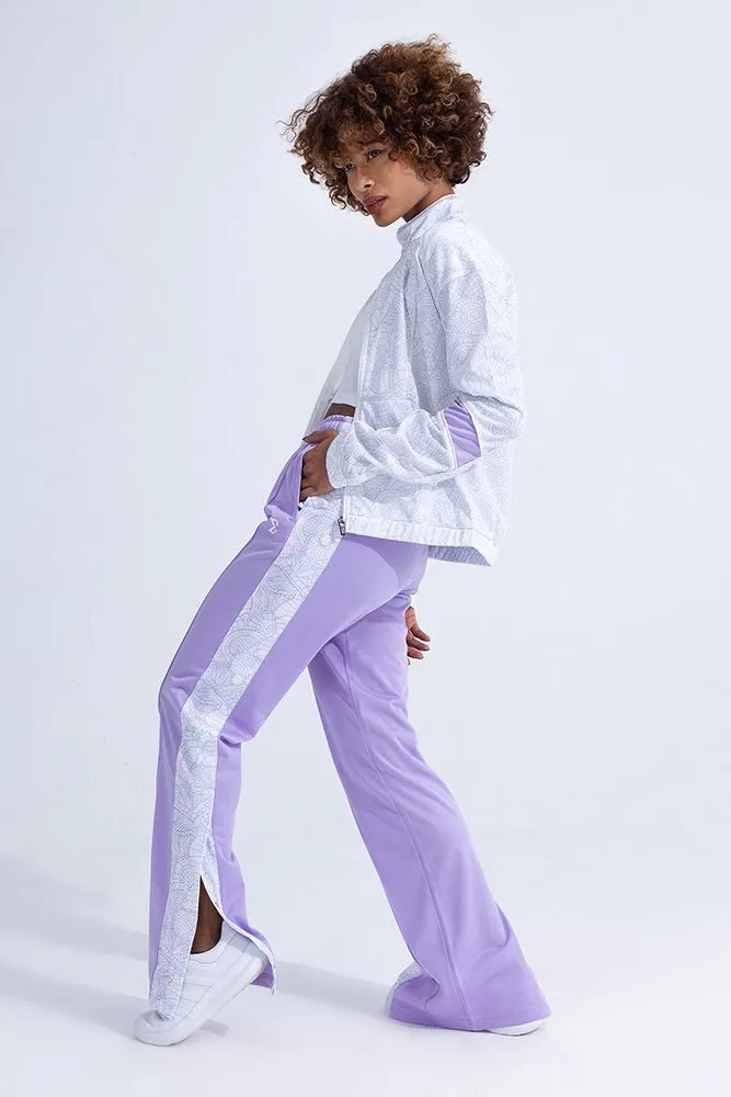 Purple Rose Clipper Pants
