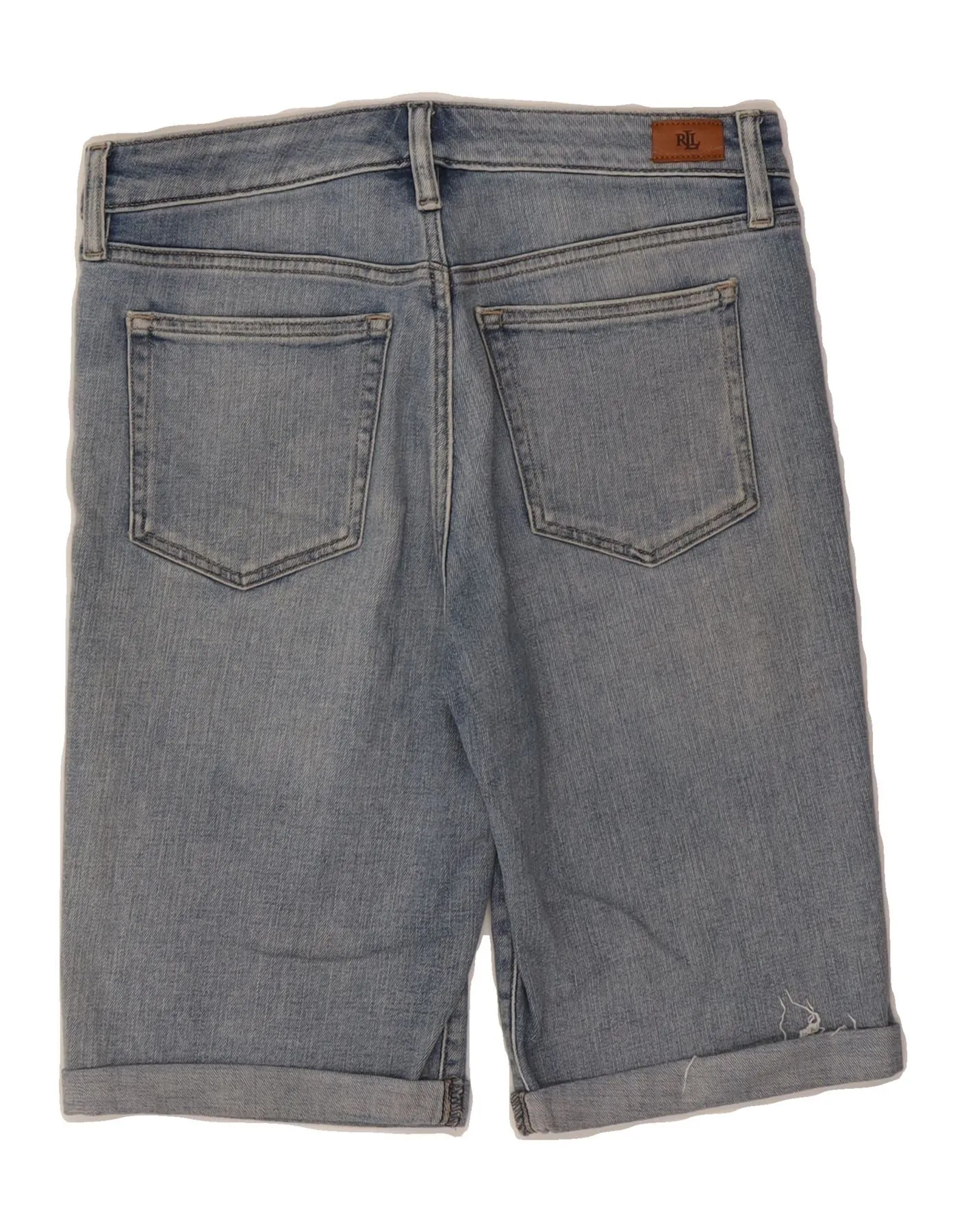 RALPH LAUREN Womens Denim Shorts US 6 Medium W30 Blue Cotton