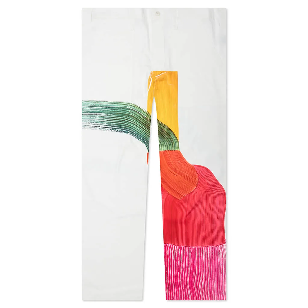 RB Drawing Press Trousers - Pink/Red