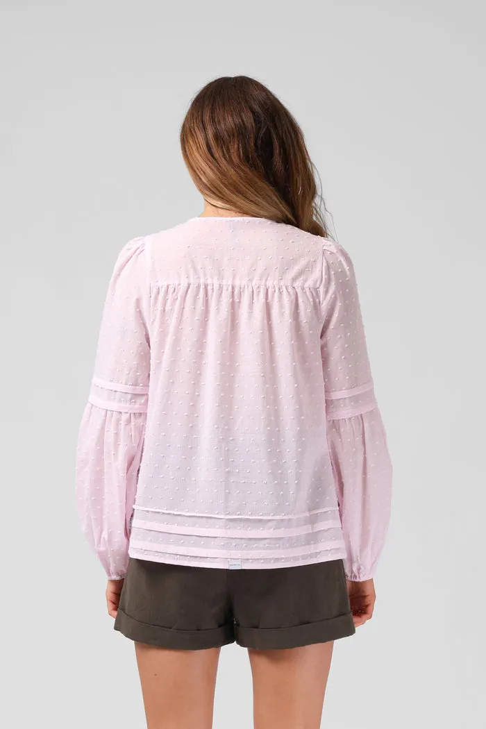 RPM August Blouse Baby Pink