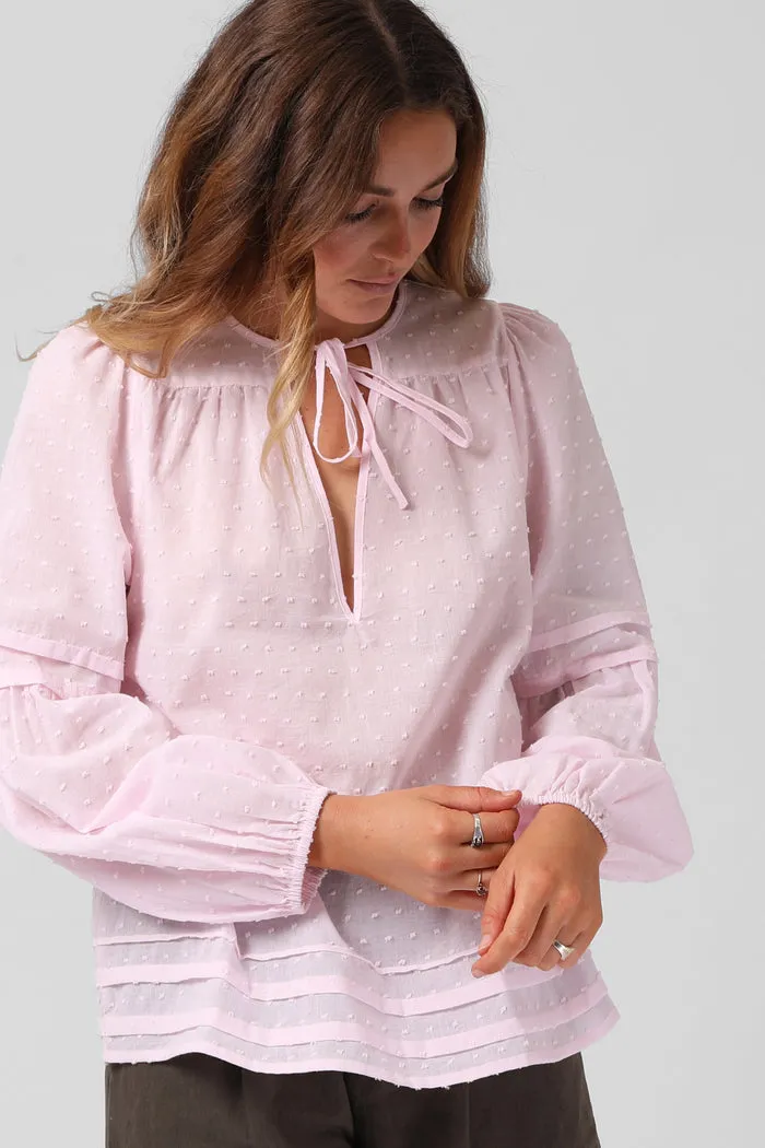 RPM August Blouse Baby Pink