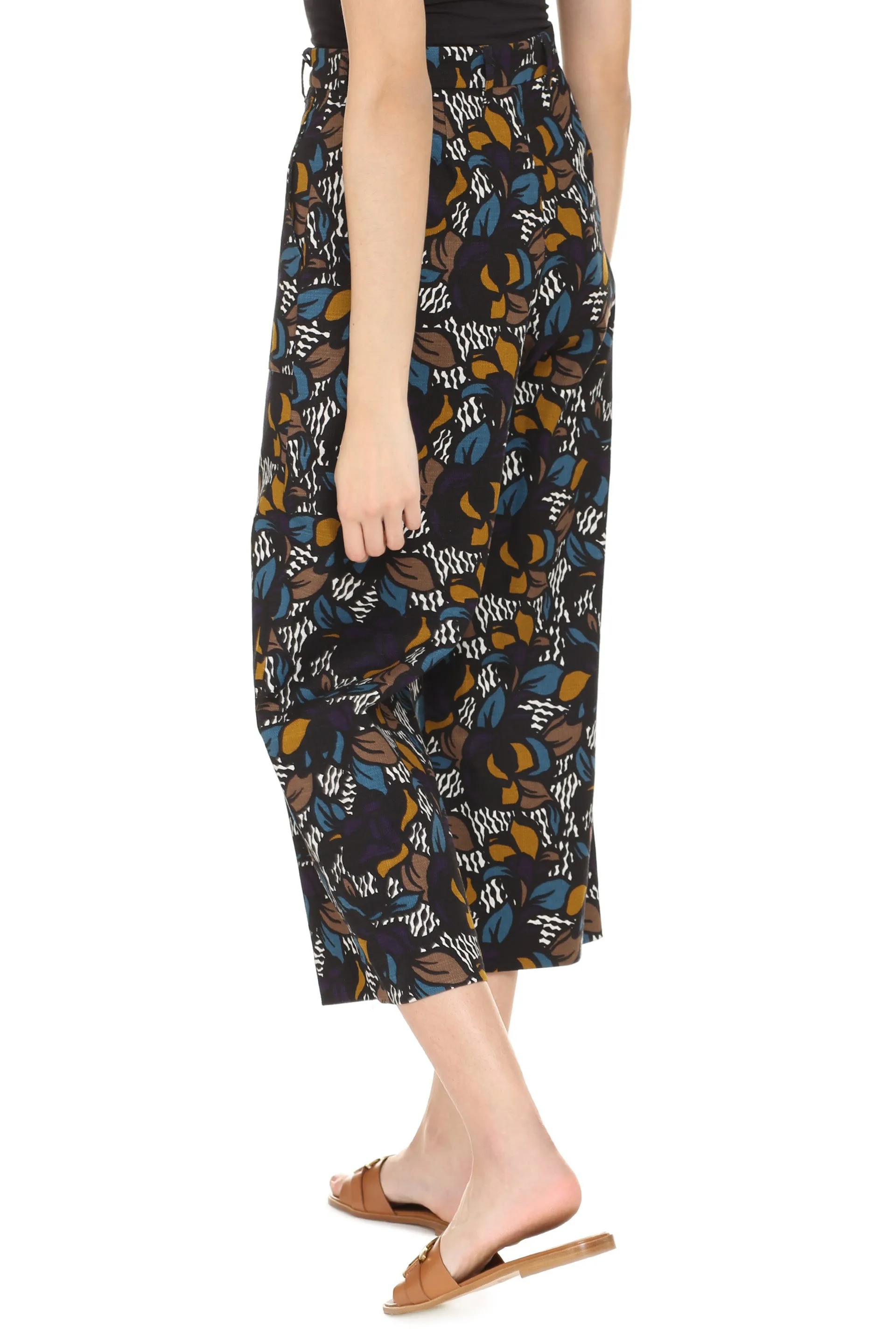 'S Max Mara Zulia Floral Printed Pants