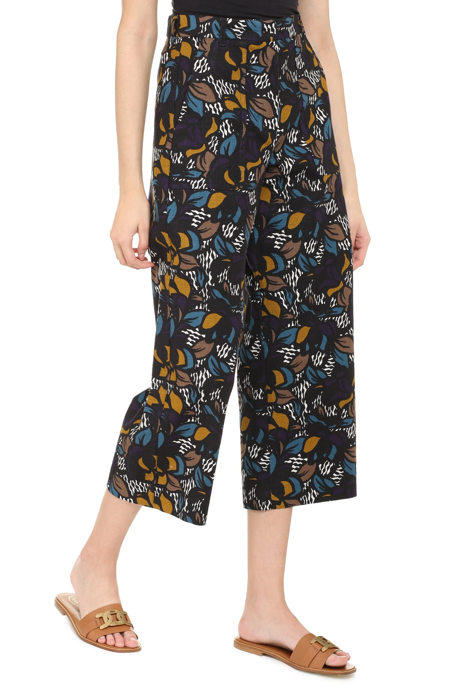 'S Max Mara Zulia Floral Printed Pants