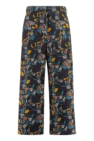 'S Max Mara Zulia Floral Printed Pants