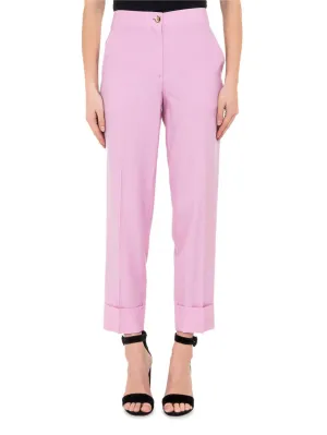Salvatore Ferragamo Cropped Tailored Trousers