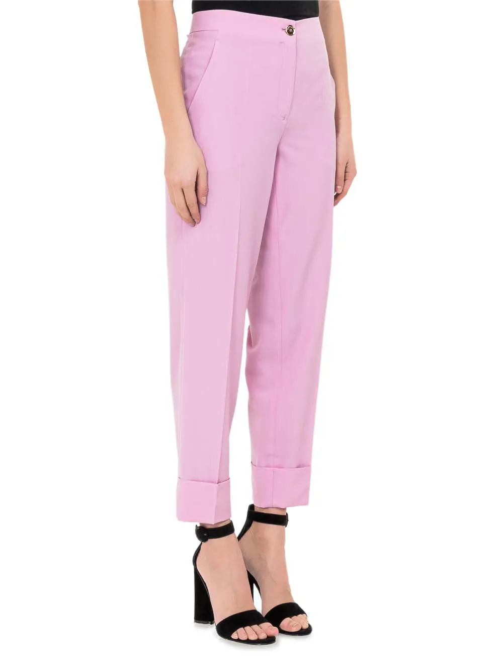 Salvatore Ferragamo Cropped Tailored Trousers