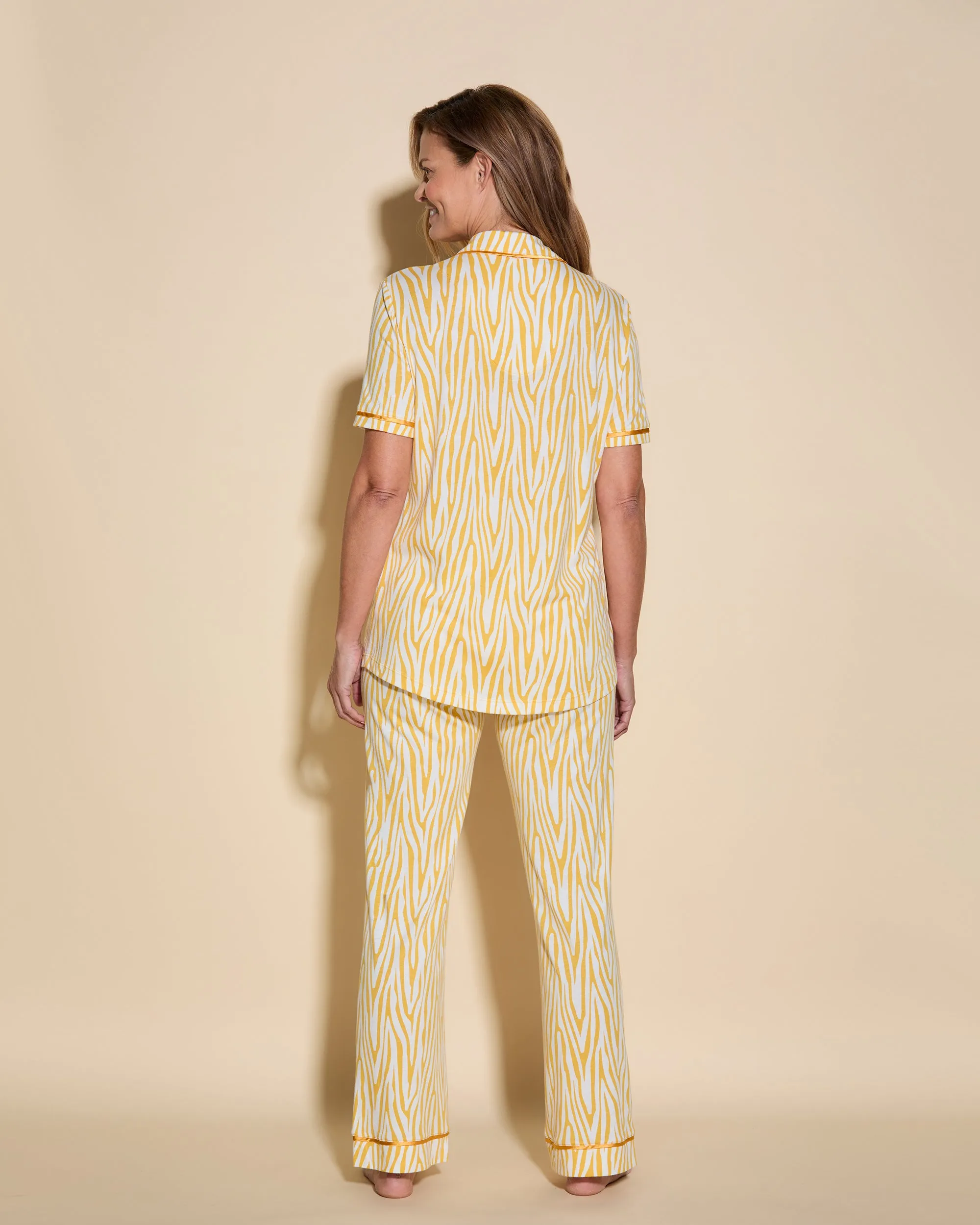 Short Sleeve Top & Pant Pajama Set